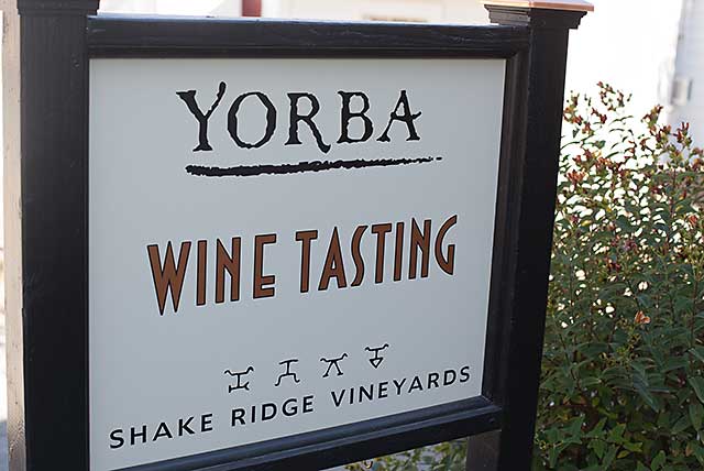 Yorba Wine Tasting