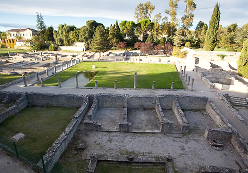 La Villasse Archeological Site in Vaison