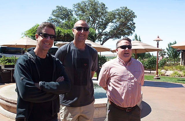Paso Robles winemaker meet at the Vina Robles winery for a seminar describing AVA's in Paso Robles