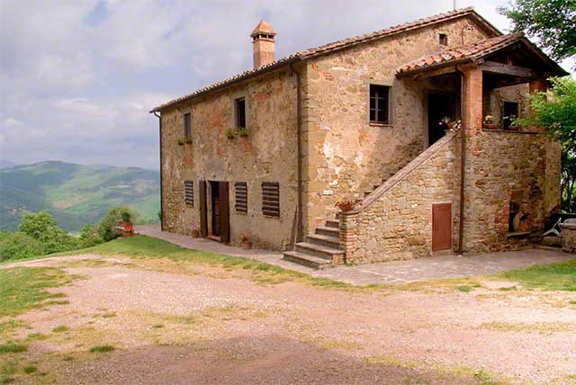 Calboccia farmhouse in Umbria