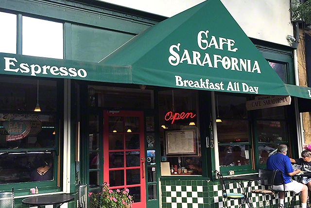 Cafe Sarafornia best breakfas
